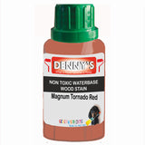 Denny's Stain Paint For Fences Colour- Magnum Tornado Red - Weatherproof Uv-Safe Protect