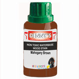 Denny's Stain Paint For Fences Colour- Mahogany Brown - Weatherproof Uv-Safe Protect