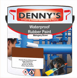 Denny's Waterpoof Paint For Ponds Colour- Mahogany Brown - Waterproof Fish-Safe Leakstop