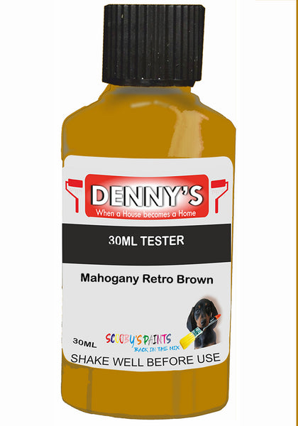 Denny's Chalk Paint For Furniture Colour- Earth Honey Brown - Matte Scuffproof Refresh