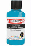 Denny's Floor Paint For Grip Coating Colour- Marine Aero Blue - Anti-Slip Hardwearing Safe