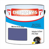 Denny's Plastic Paint For Pipes Colour- Marine Arctic Blue - Chemical-Safe Impactproof Durable