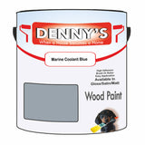 Denny's Wood Paint For Decking Colour- Marine Coolant Blue - Anti-Slip Weatherproof Durable