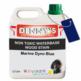 Denny's Stain Paint For Fences Colour- Marine Dyno Blue - Weatherproof Uv-Safe Protect