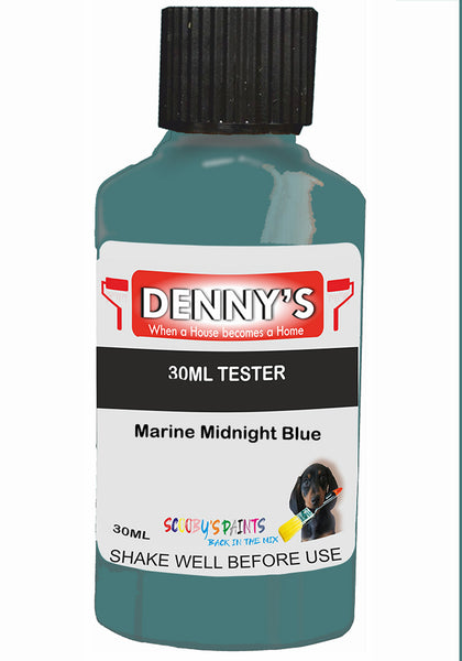 Denny's Chalk Paint For Furniture Colour- Lake Evening Denim Blue - Matte Scuffproof Refresh