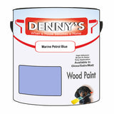 Denny's Wood Paint For Decking Colour- Marine Petrol Blue - Anti-Slip Weatherproof Durable