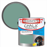 Denny's Chalk Paint For Furniture Colour- Meadow Basil Mint Green - Matte Scuffproof Refresh
