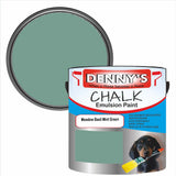 Denny's Chalk Paint For Ceilings Colour- Meadow Basil Mint Green - Matte Stain-Hide Ceiling