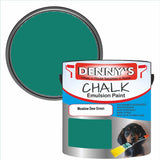 Denny's Chalk Paint For Furniture Colour- Meadow Dew Green - Matte Scuffproof Refresh