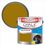 Denny's Chalk Paint For Furniture Colour- Meadow Drift Khaki Olive - Matte Scuffproof Refresh
