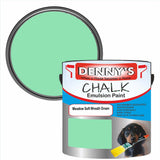 Denny's Chalk Paint For Furniture Colour- Meadow Soft Wreath Green - Matte Scuffproof Refresh