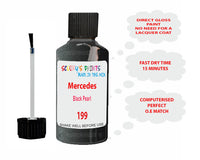 Mercedes Black Pearl Paint Code 199