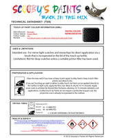 Instructions for use Mercedes Cosmos Black Car Paint