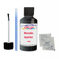 Mercedes Magnetite Black Touch Up Paint Code 183 Scratch Repair Kit