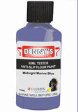 Denny's Floor Paint For Grip Coating Colour- Midnight Marine Blue - Anti-Slip Hardwearing Safe