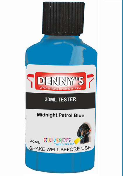 Denny's Chalk Paint For Furniture Colour- Denim Serenity Tranquil Blue - Matte Scuffproof Refresh