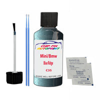 Mini/Bmw Blue Ridge Touch Up Paint Code C35 Scratch Repair Kit