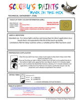 Instructions for use Mini Interchange Yellow Car Paint