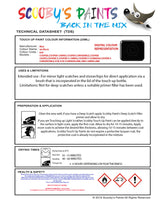 Instructions for use Mini Jet Black Car Paint