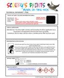 Instructions for use Mini Jet Black Car Paint