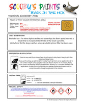 Instructions for use Mini Mellow Yellow Car Paint