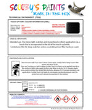 Instructions for use Mini Midnight Black Car Paint