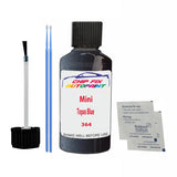 Mini Topas Blue Touch Up Paint Code 364 Scratch Repair Kit