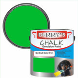 Denny's Chalk Paint For Furniture Colour- Mint Wreath Garden Green - Matte Scuffproof Refresh