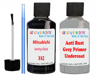 Mitsubishi Amethyst Black Car Paint