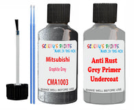 Mitsubishi Graphite Grey Car Paint