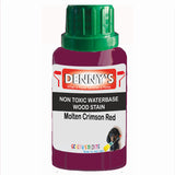 Denny's Stain Paint For Fences Colour- Molten Crimson Red - Weatherproof Uv-Safe Protect