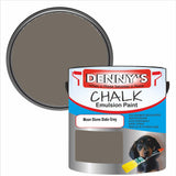 Denny's Chalk Paint For Walls Colour- Moon Stone Slate Grey - Matte Wipe-Clean Coverage