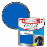 Denny's Chalk Paint For Walls Colour- Moonlight Reflection Shoreline Blue - Matte Wipe-Clean Coverage