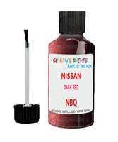 Car Paint Nissan Ariya Dark Red Nbq Scratch Stone Chip Kit