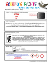 Nissan 370Z Roadster Grey Kav Health and safety instructions for use