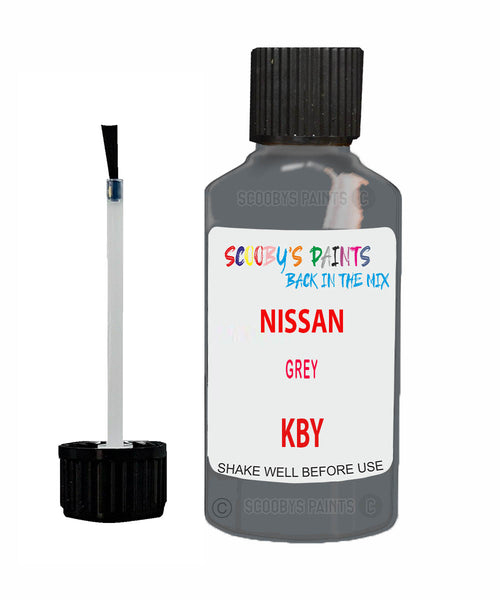 Car Paint Nissan Leaf Grey Kby Scratch Stone Chip Kit