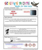 Nissan Micra Gunmetal Grey Kpn Health and safety instructions for use