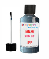 Car Paint Nissan Nv250 Mineral Blue Rnf Scratch Stone Chip Kit