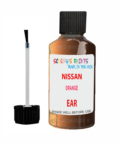 Car Paint Nissan X-Trail Orange Ear Scratch Stone Chip Kit