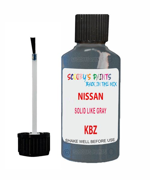Car Paint Nissan Skyline Solid Like Gray Kbz Scratch Stone Chip Kit