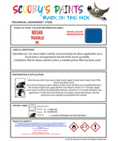 Nissan Atlas Transblue 999 Health and safety instructions for use