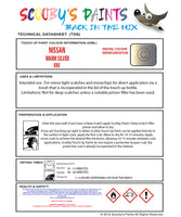 Nissan Micra Warm Silver Knv Health and safety instructions for use
