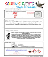 Nissan Civillian White Qv1 Health and safety instructions for use