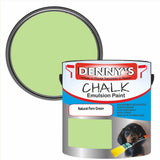 Denny's Chalk Paint For Furniture Colour- Natural Fern Green - Matte Scuffproof Refresh