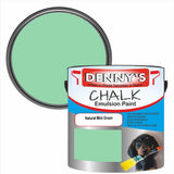 Denny's Chalk Paint For Furniture Colour- Natural Mint Green - Matte Scuffproof Refresh