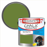 Denny's Chalk Paint For Furniture Colour- Natural Sage Green - Matte Scuffproof Refresh