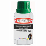 Denny's Stain Paint For Fences Colour- Nautical Anchor Blue - Weatherproof Uv-Safe Protect