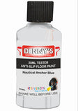 Denny's Floor Paint For Grip Coating Colour- Nautical Anchor Blue - Anti-Slip Hardwearing Safe