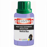 Denny's Stain Paint For Fences Colour- Nautical Blue - Weatherproof Uv-Safe Protect