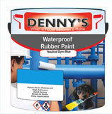 Denny's Waterpoof Paint For Ponds Colour- Nautical Dyno Blue - Waterproof Fish-Safe Leakstop